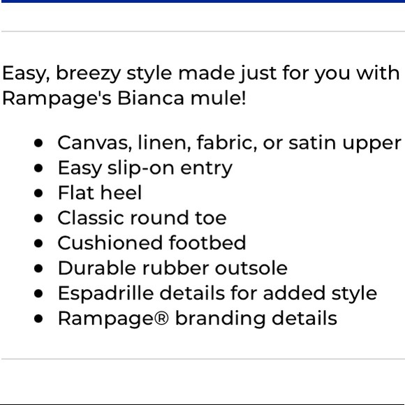 ‘NWOT Rampage Flowers and Striped Espadrille Slides Size 7.5 - Picture 5 of 5